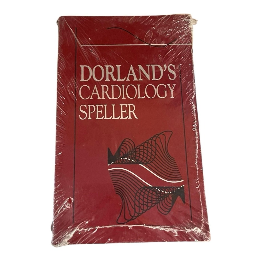 New‎ SEALED Dorland's Cardiology Medical Speller Saunders Textbook Heart Health
